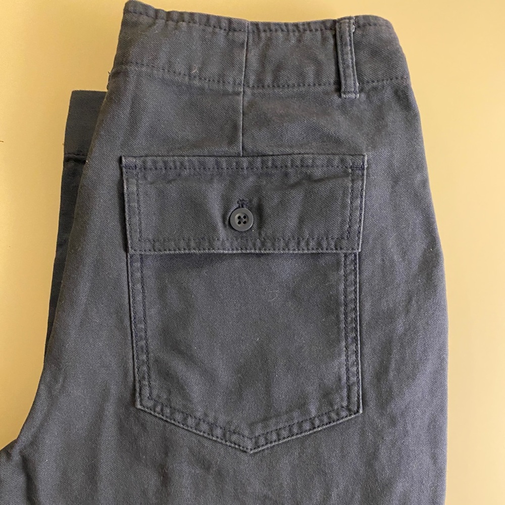 Gap Wide Leg Cropped Khakis